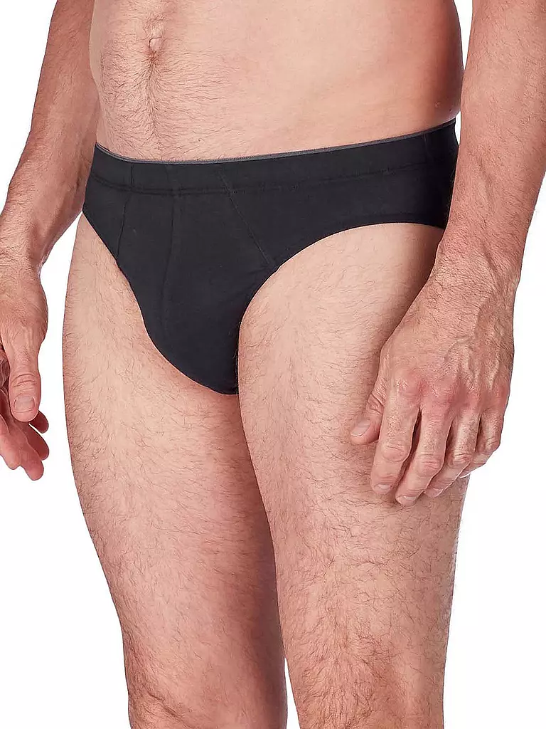 HUBER Slip 3er Pkg Just Comfort Schwarz schwarz