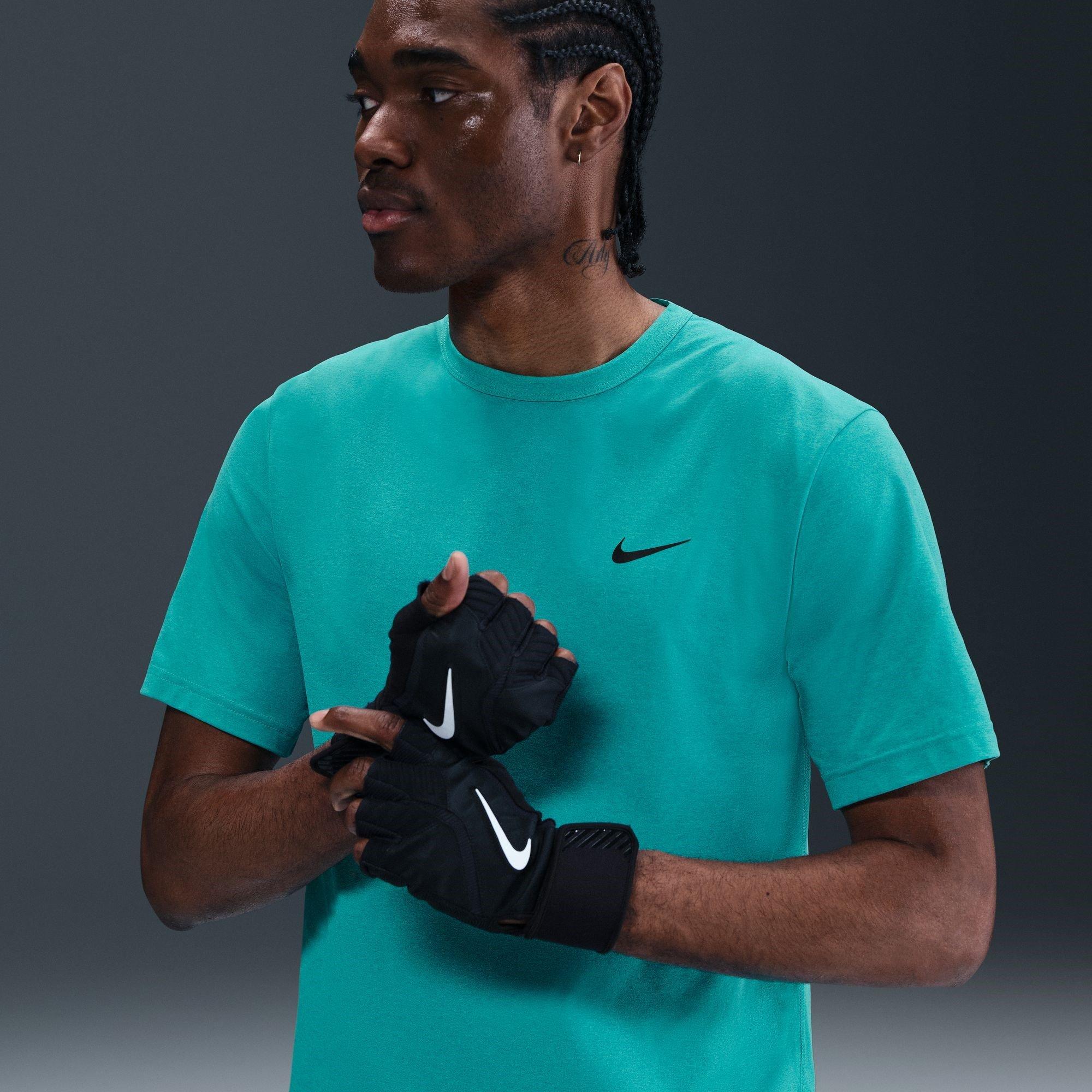 Nike Dri FIT UV Hyverse Mens Short Sleeve Fitness Top