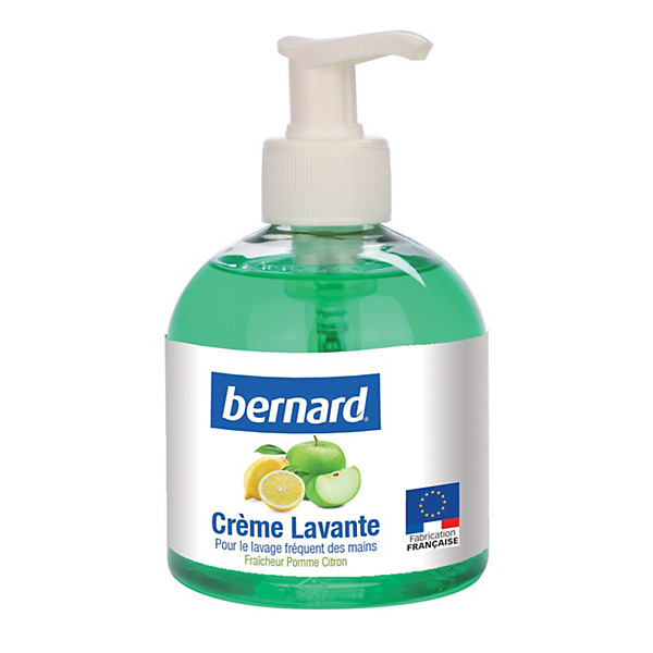 Savons crème Bernard pomme citron 300 ml, lot de 6