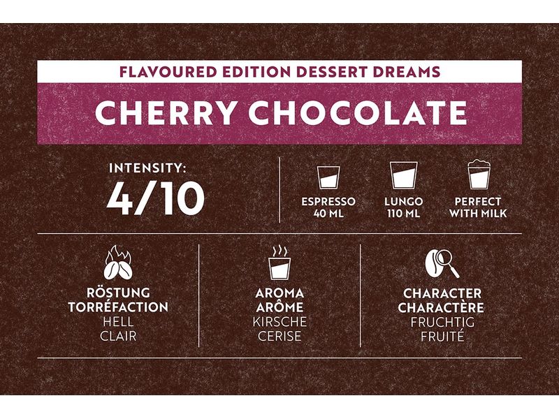 Café Royal Kaffeekapseln für Nespresso Cherry Chocolate 100 Kaffeekapseln für Nespresso Maschinen