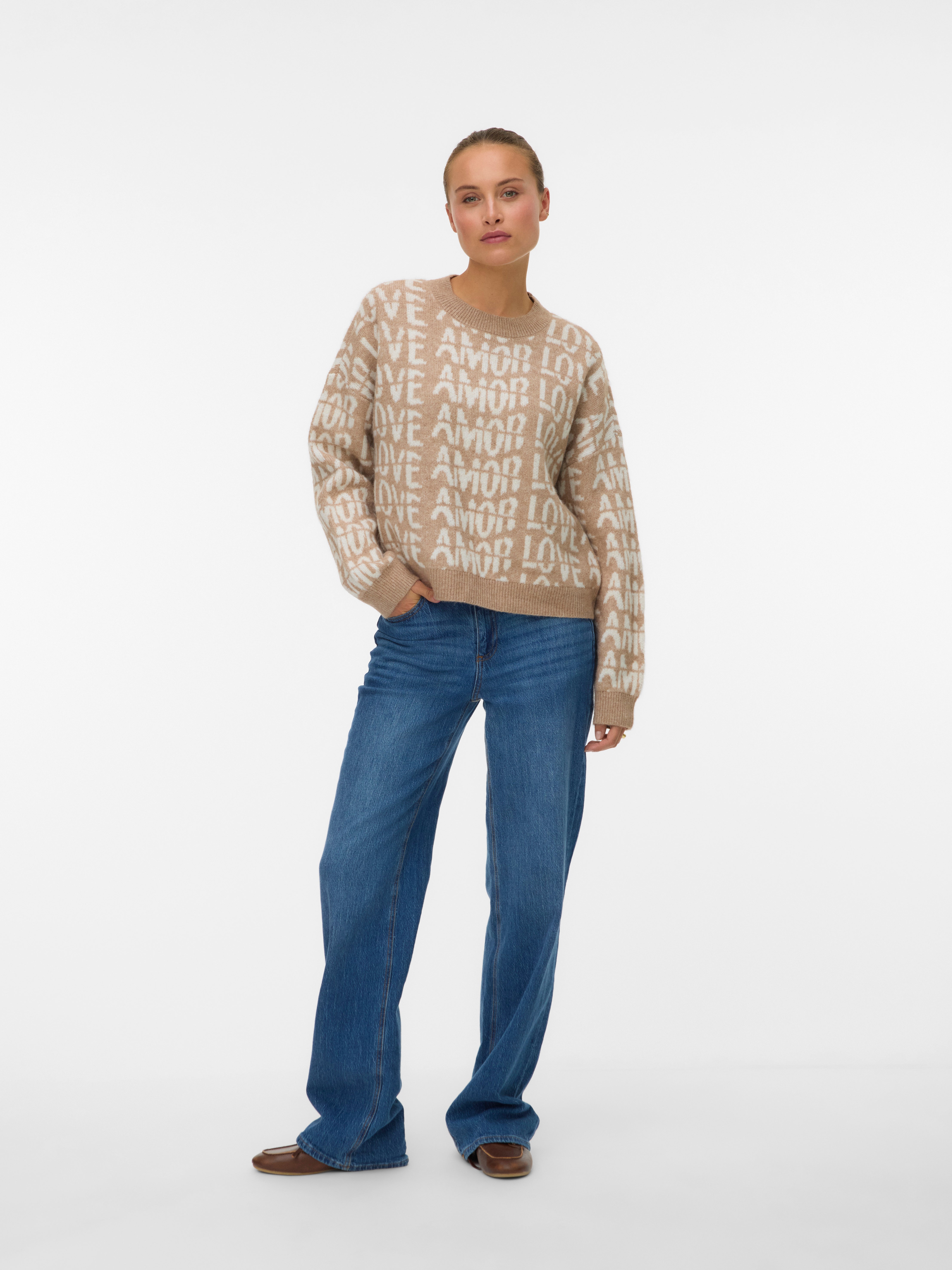 VMLOVE Gebreide pullover