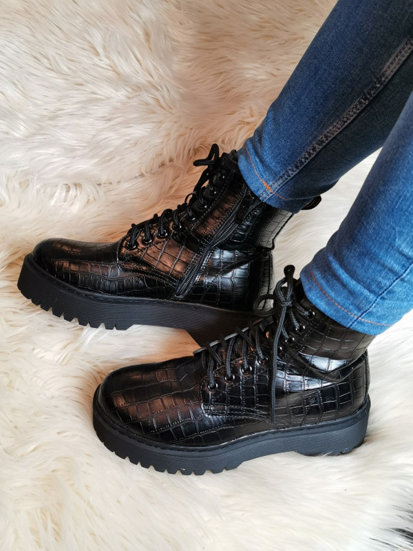 Bottines Rangers Croco Antonia