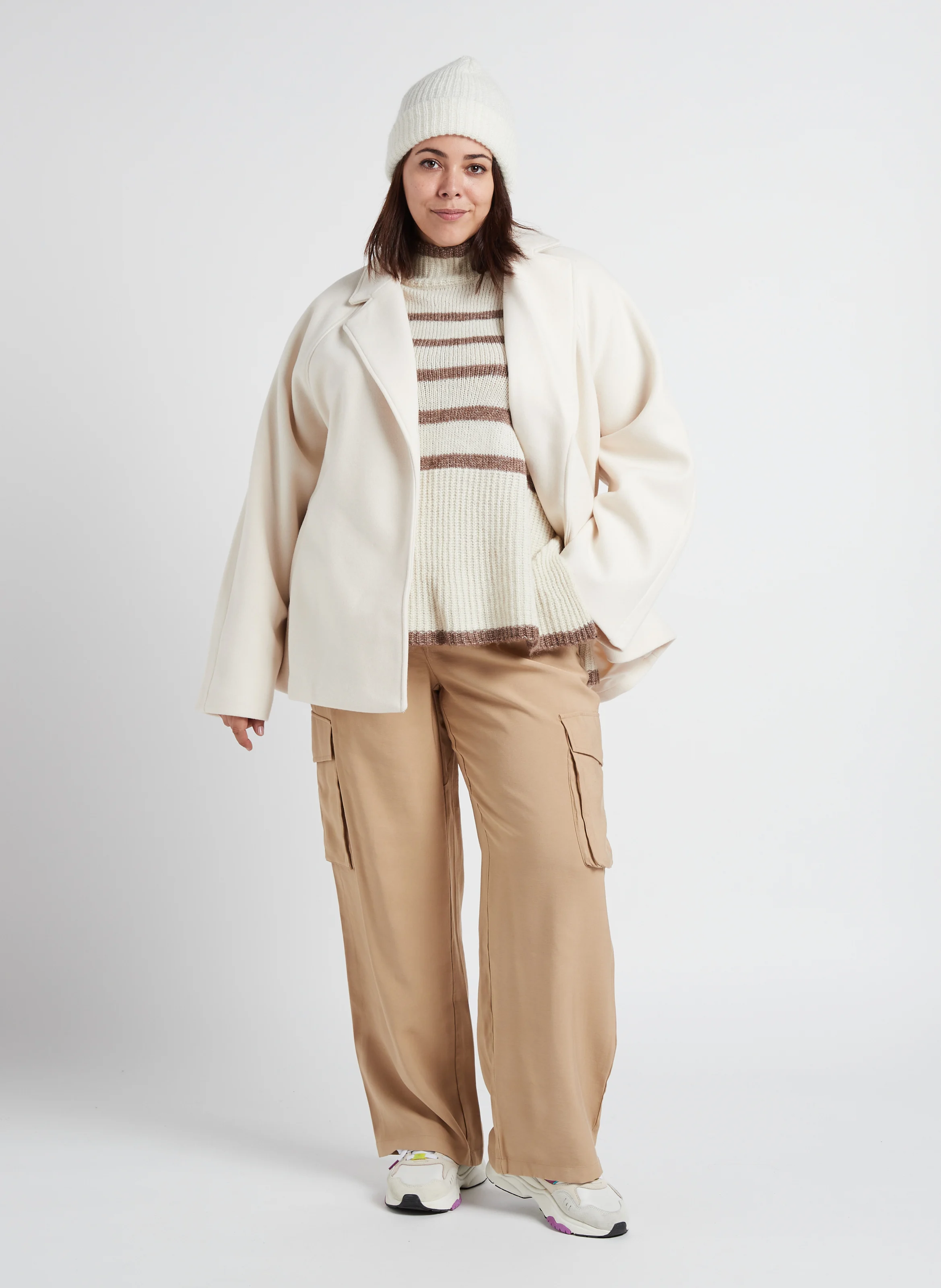 AYAS - Pantalon droit| Beige