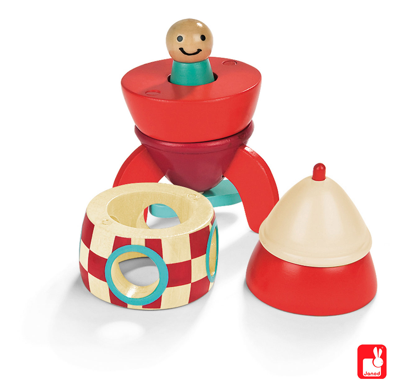 Janod Magneetset Raket