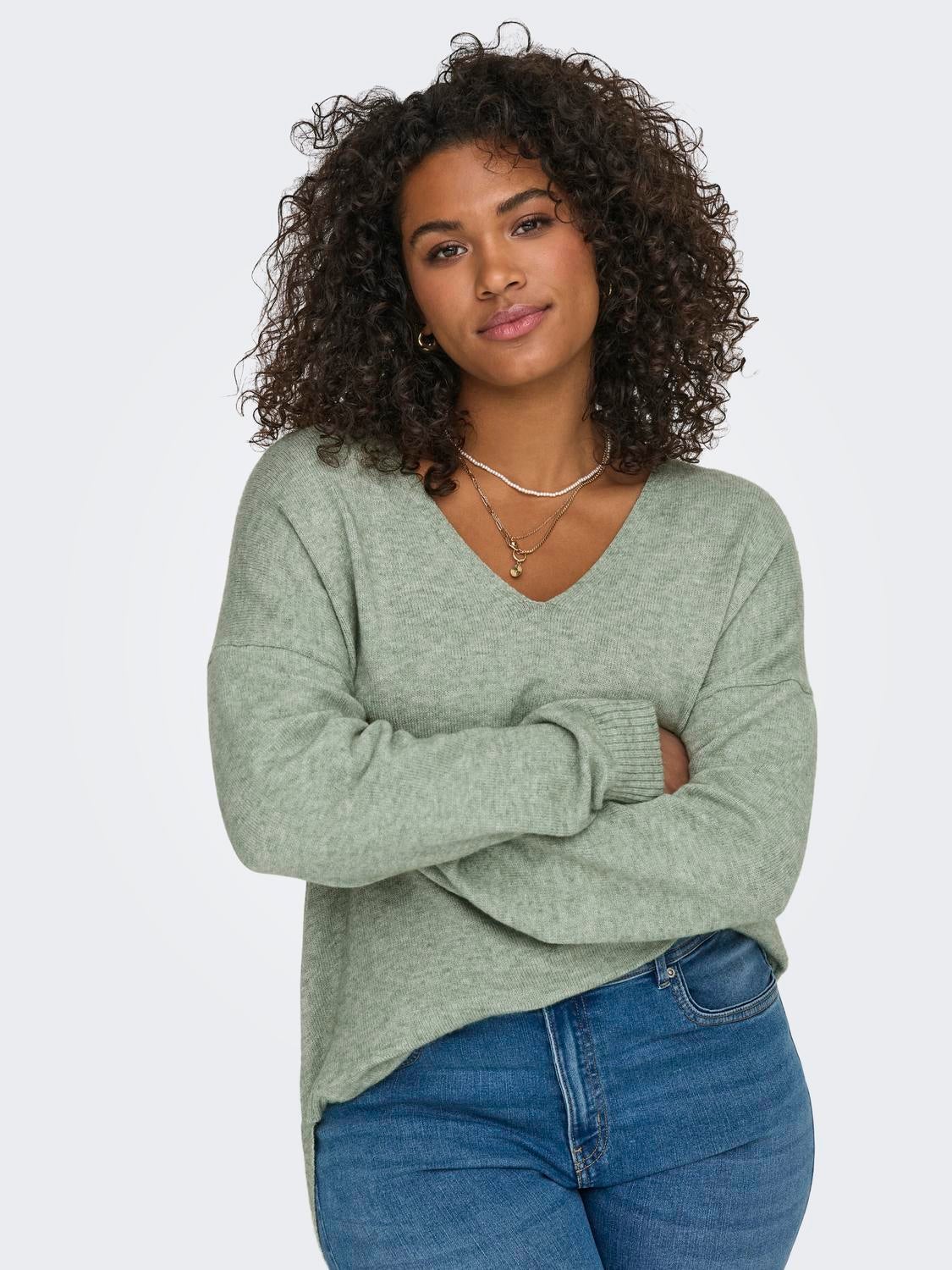 CARMARGARETA Strickpullover Basil