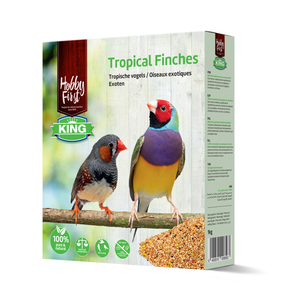 HobbyFirst King Tropische Vogels 1 kg