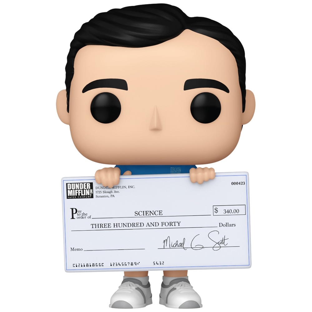 POP! Vinyl 1395: The Office Michael mit Scheck