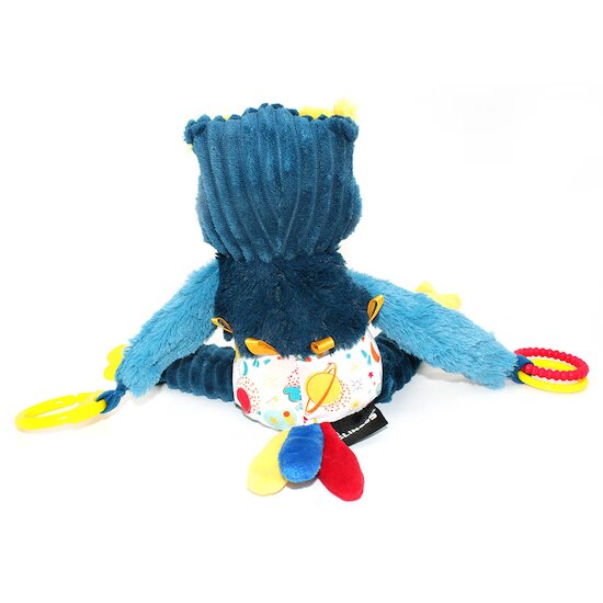 Peluche d'activités nomade Astros le hibou   de               Les Déglingos