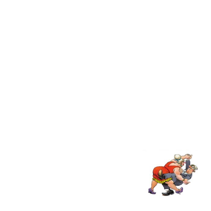 Verjaardagskaart met dansende mensen