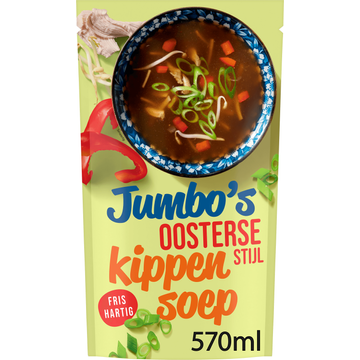 Jumbo's Oosterse Stijl Kippensoep 570ML