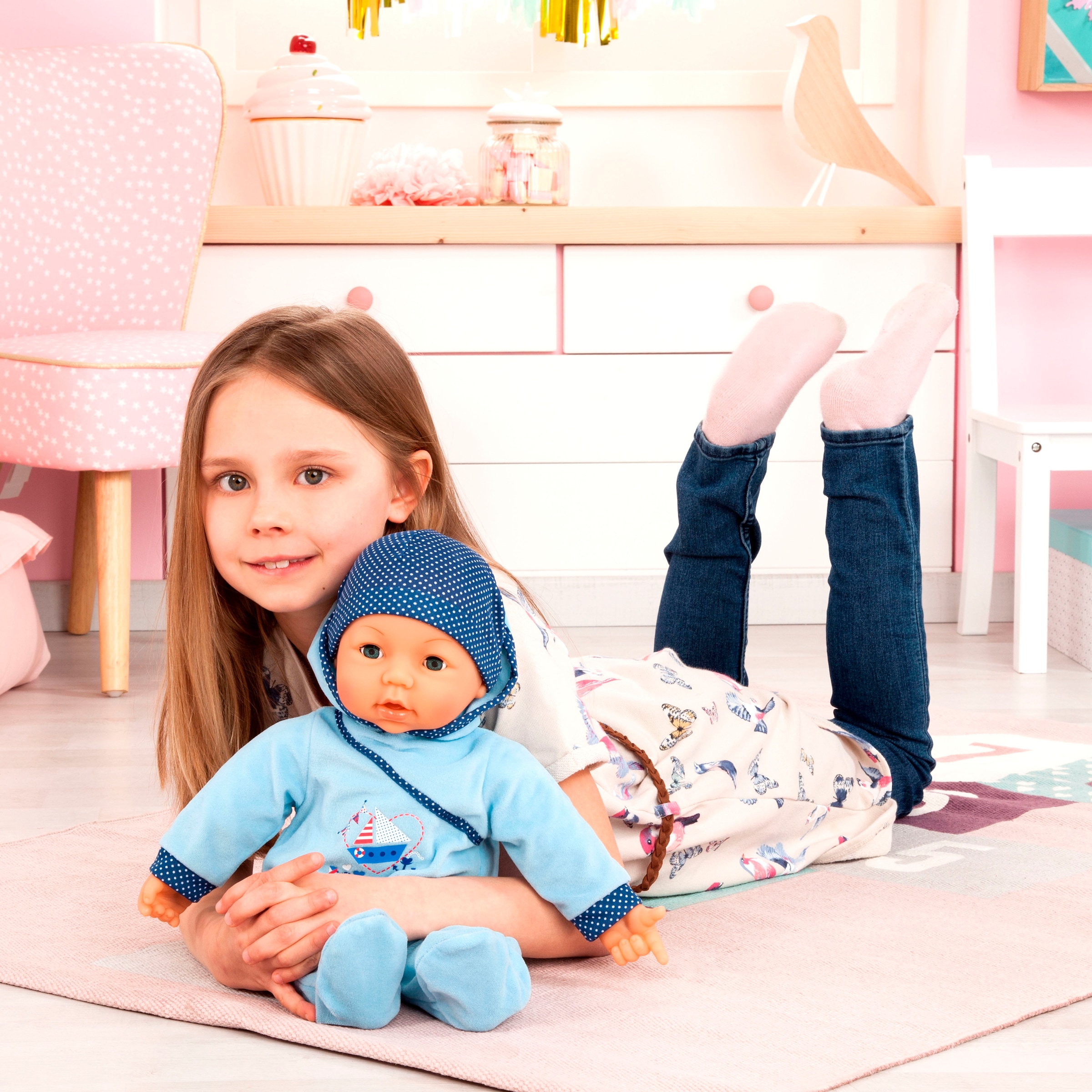 Bayer Babypuppe »Hello Baby Boy, 46 cm«