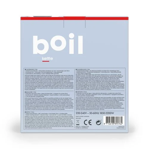 bouilloire sans fil 1.7L