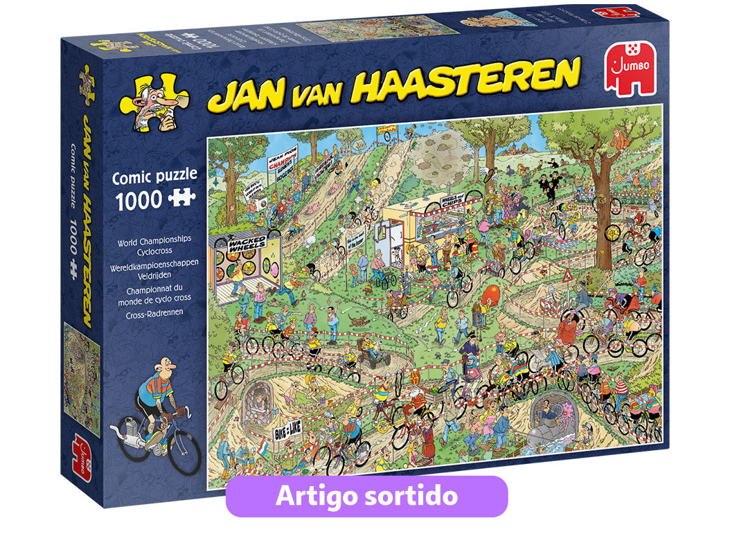 PUZZLE COMICS DISET 1000 PEÇAS MODELOS SORTIDOS