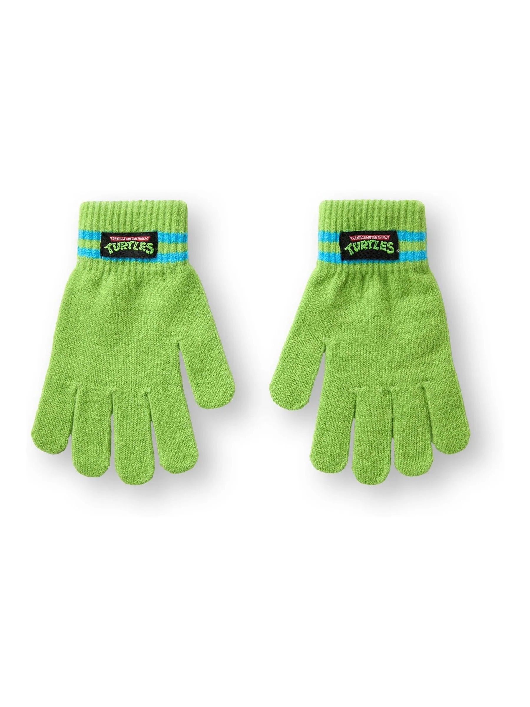 Vanilla Underground Teenage Mutant Ninja Turtles wintermuts en handschoenenset voor jongens