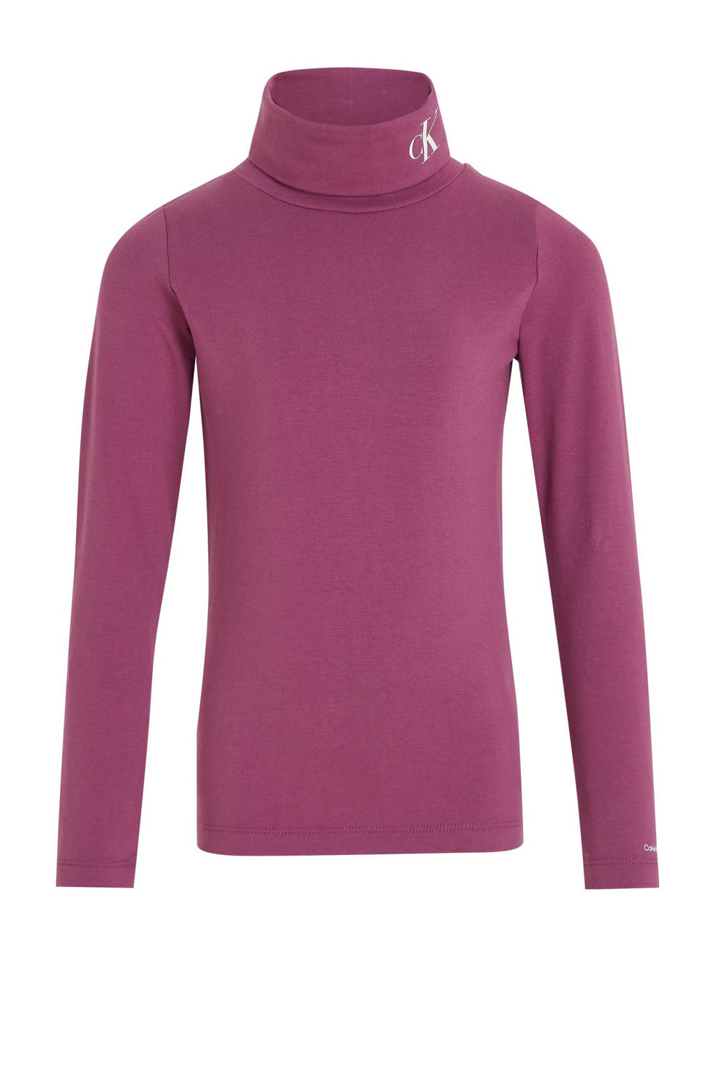 Calvin Klein longsleeve met logo paars