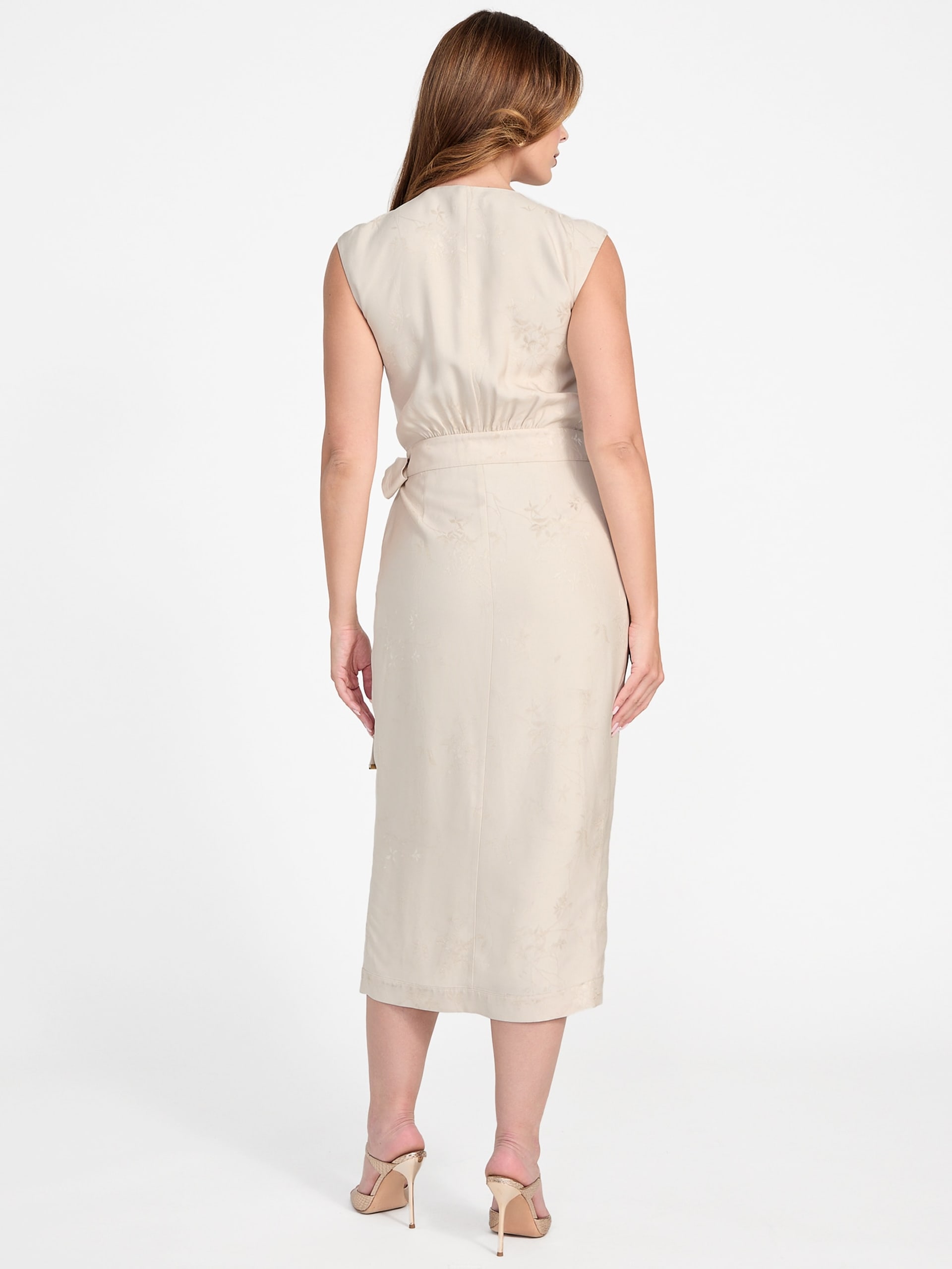 Vestido envelope floral Whitney