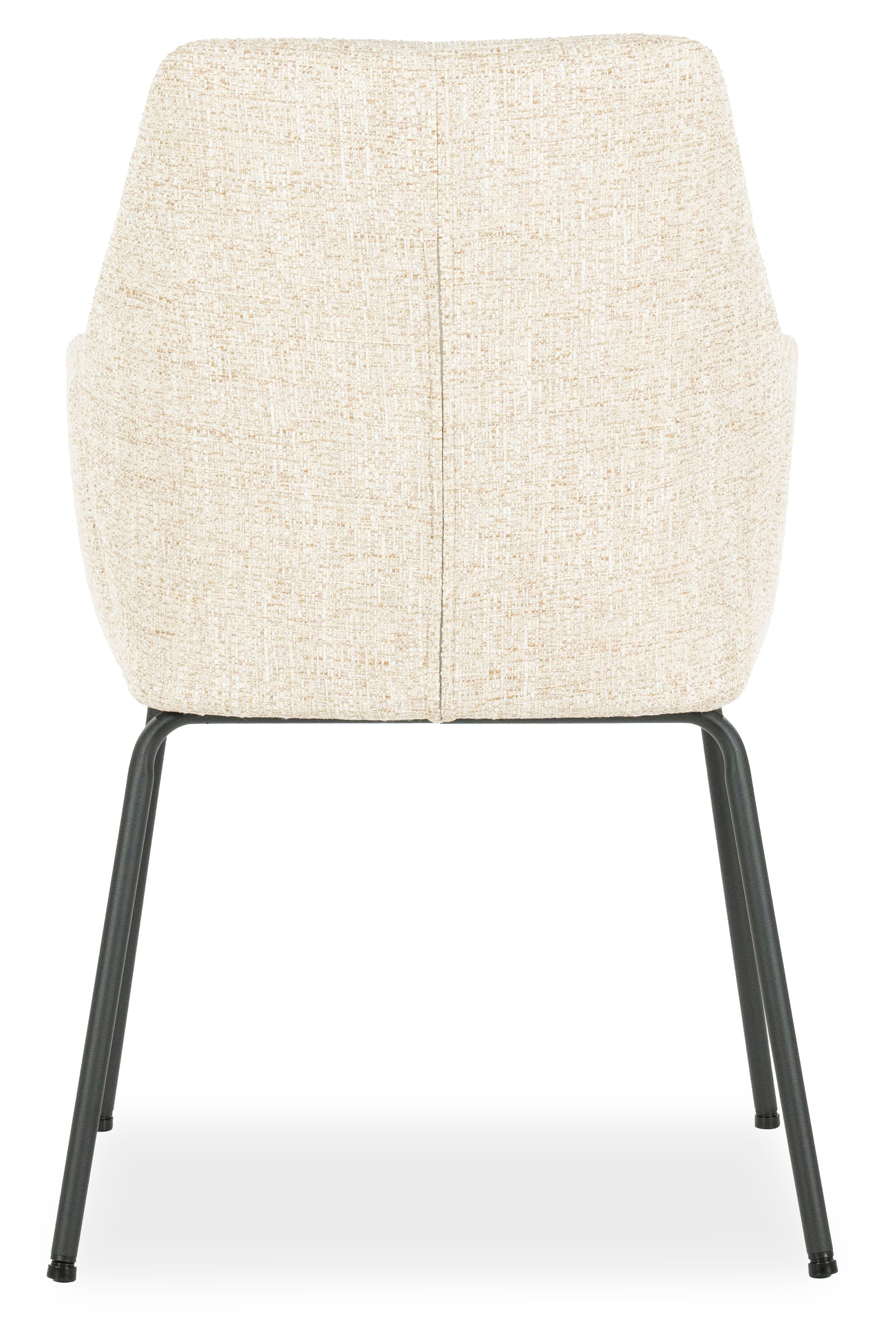 Eetkamerstoel 96336 beige Indy B58 x D63 x H89 cm