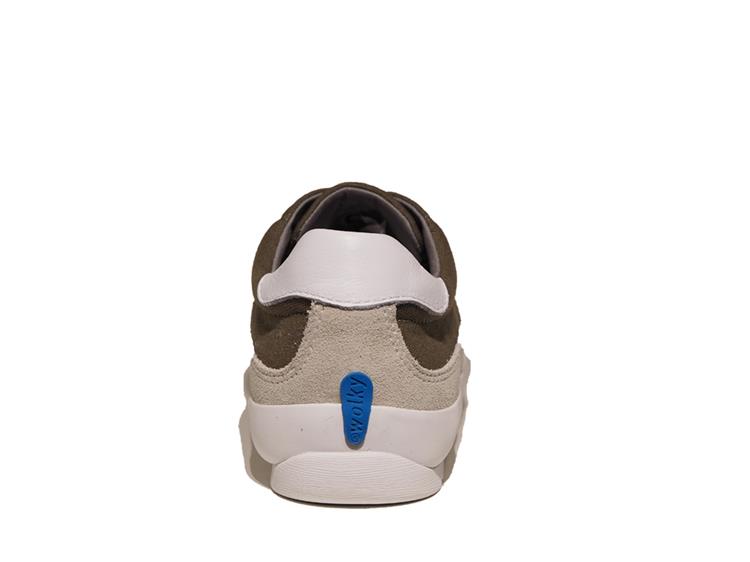Wolky 00142594 Babati Canvas/suede bruin