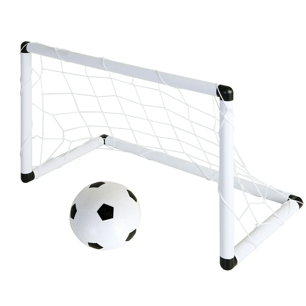 But de football x2 avec ballon et gonfleur 120x57xH63cm