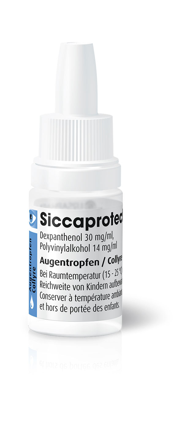 SICCAPROTECT Gtt Opht Fl 10 ml<br>10 ml, Flasche, Augentropfen, Lösung
