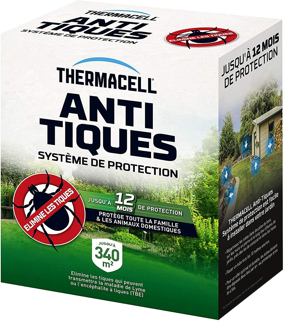 Thtick8 | anti-tiques | 8 tubes pour 340 m² | protection pendant 12 mo