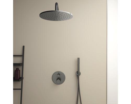 Ideal Standard Idealrain Atelier handdouche, rond Ø 25 mm, magnetisch grijs BC774A5