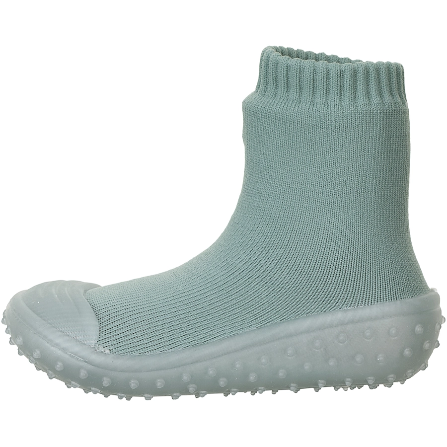Sterntaler Adventure-Socks Uni steingrün