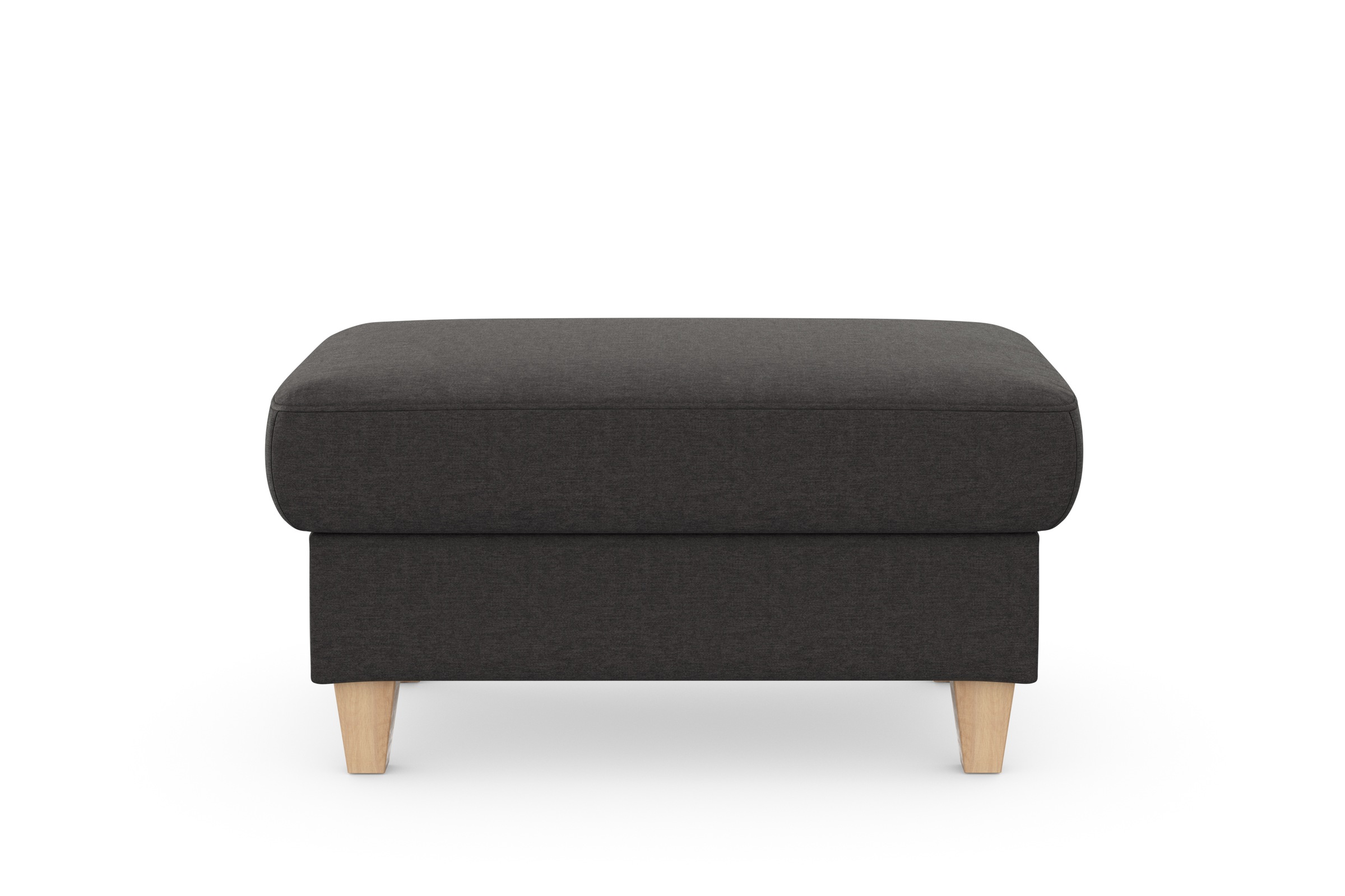 sit&more Stauraumhocker »Farö« mit Stauraum und Federkern und naturfarbenen Füssen