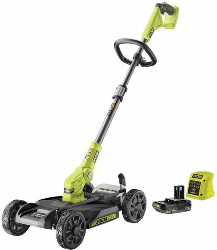 Ryobi RY18LMC30A - 18V Accu 3-in-1 Trimmer/Maaier - Groen - Inclusief Accu en Lader
