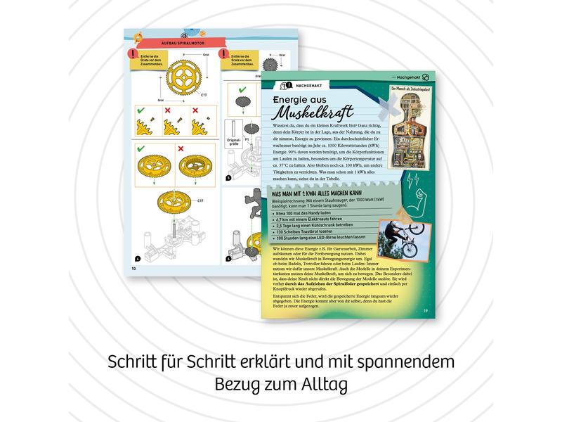 Kosmos Experimentierkasten Mechanical Power Faszinierende Modelle mit Spiral-Motor