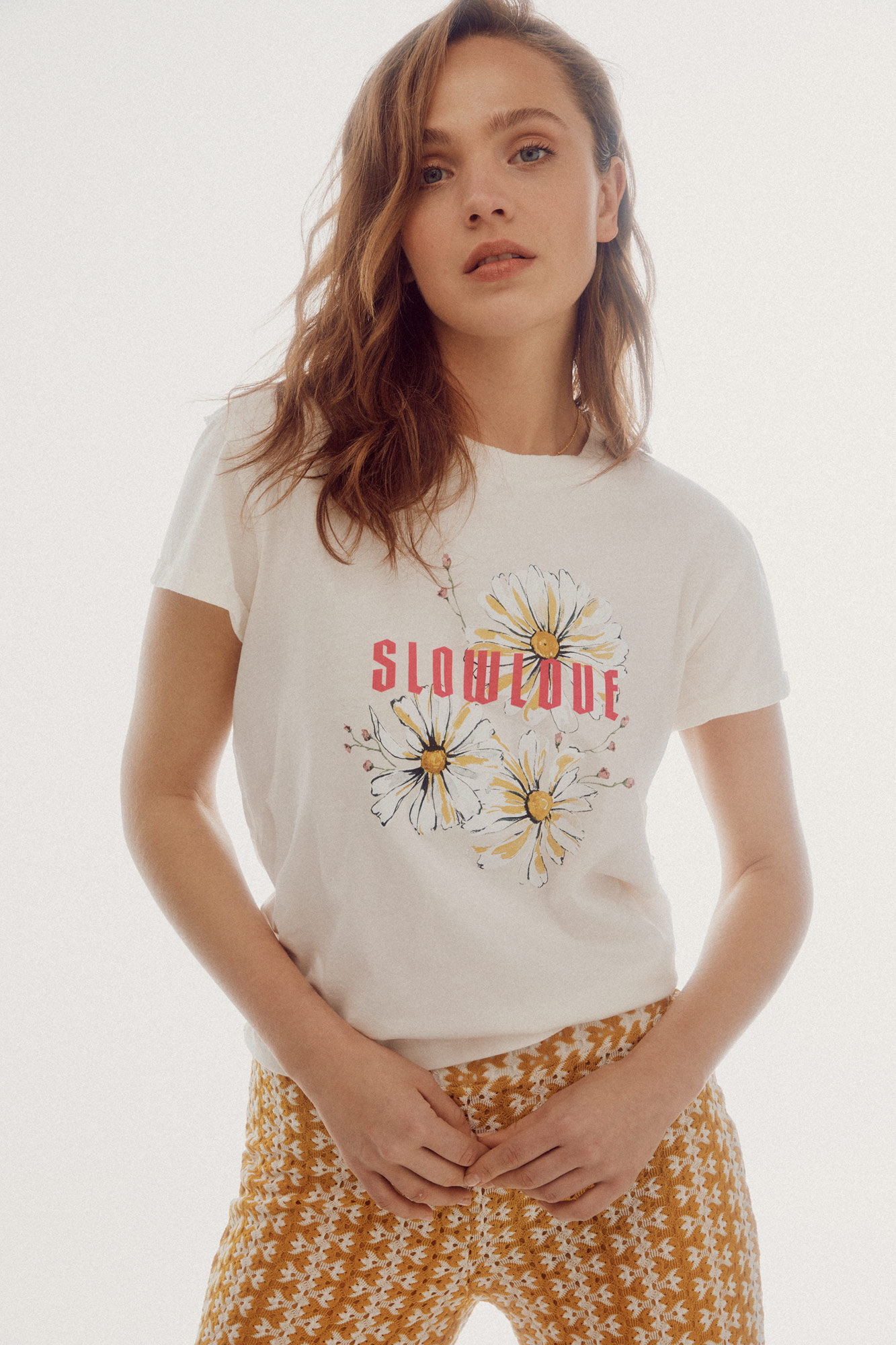 Camiseta com estampa - Branca