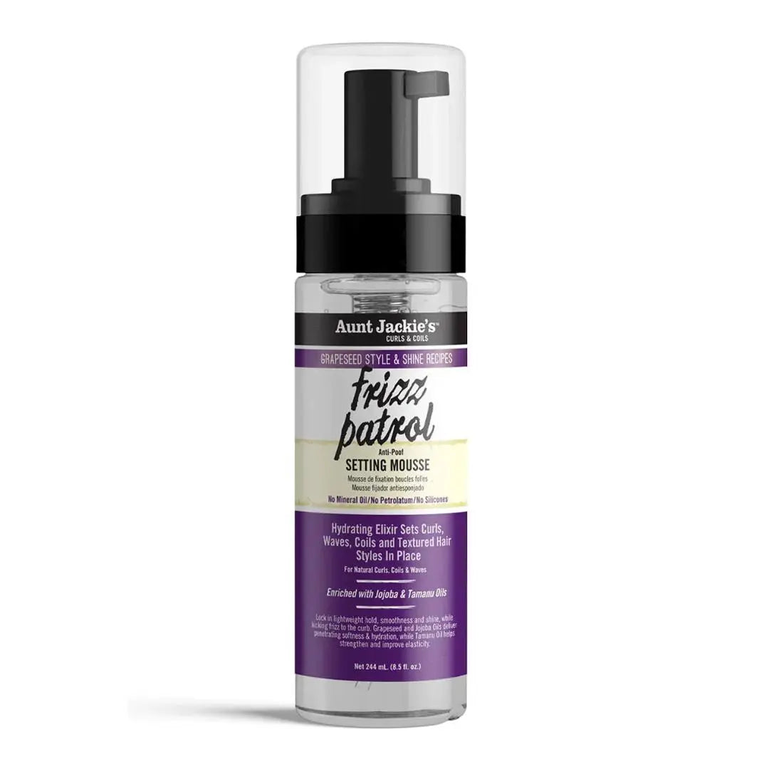 Grapeseed Frizz Patrol Setting Mousse