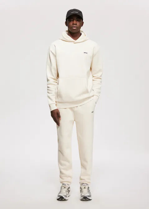 Sweatpants met merk print off-white (CREME.L)