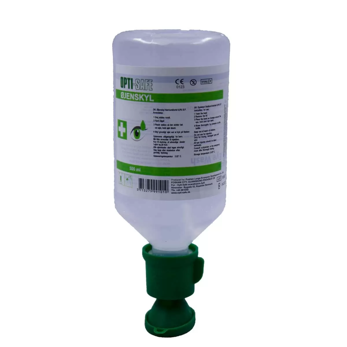 Opti-Safe Øjenskyllevæske - 500 ml