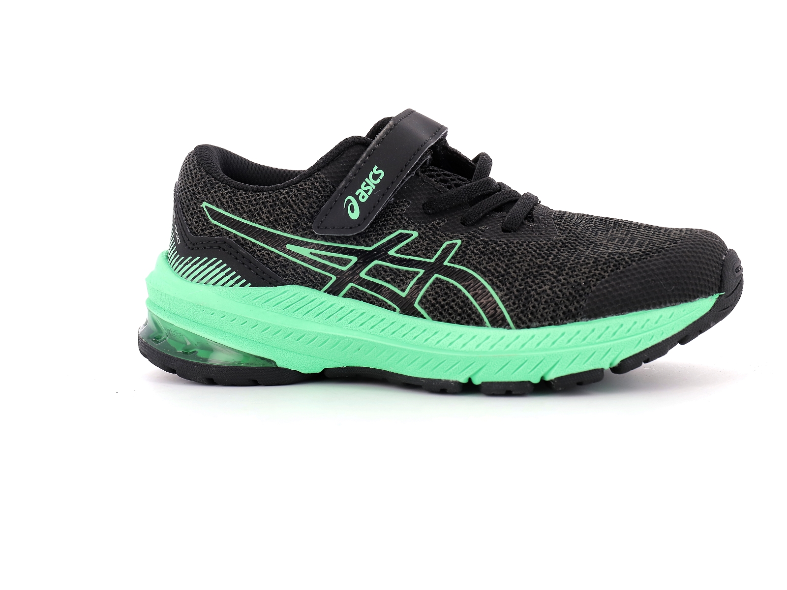 Asics-GT 1000 11 PS Matières combinées Gris-Vert