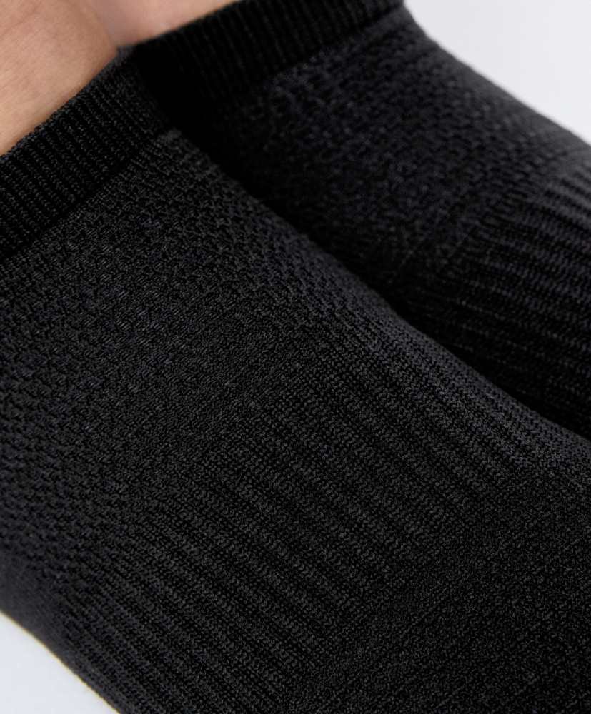 3 pares de meias esportivas de poliamida para tênis