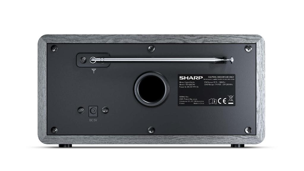 Sharp DR-450 Radio DAB/DAB+ met bluetooth