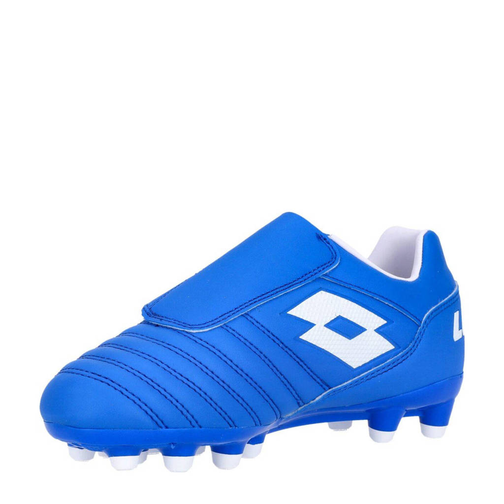 Lotto Milano 700 AGM S junior voetbalschoenen kobaltlbauw/wit