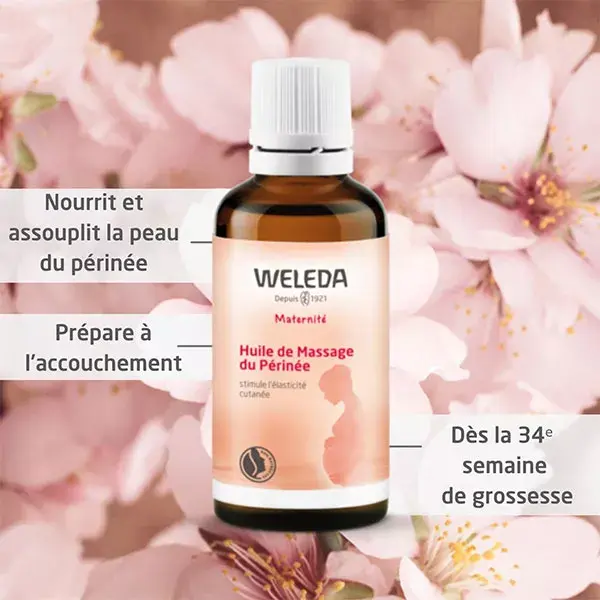 Óleo de Massagem Perineal Weleda para Gestantes 50ml
