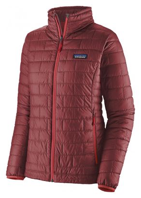 Doudoune Patagonia Nano Puff Jacket Femme Rouge