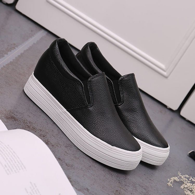 Solejoy - Instapsneakers met verborgen hak en platform