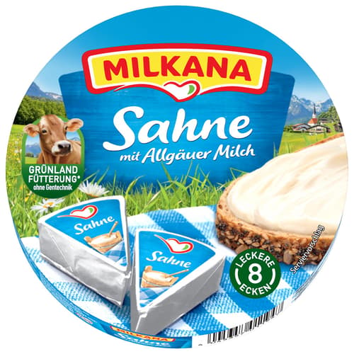 Milkana Runddose Sahne