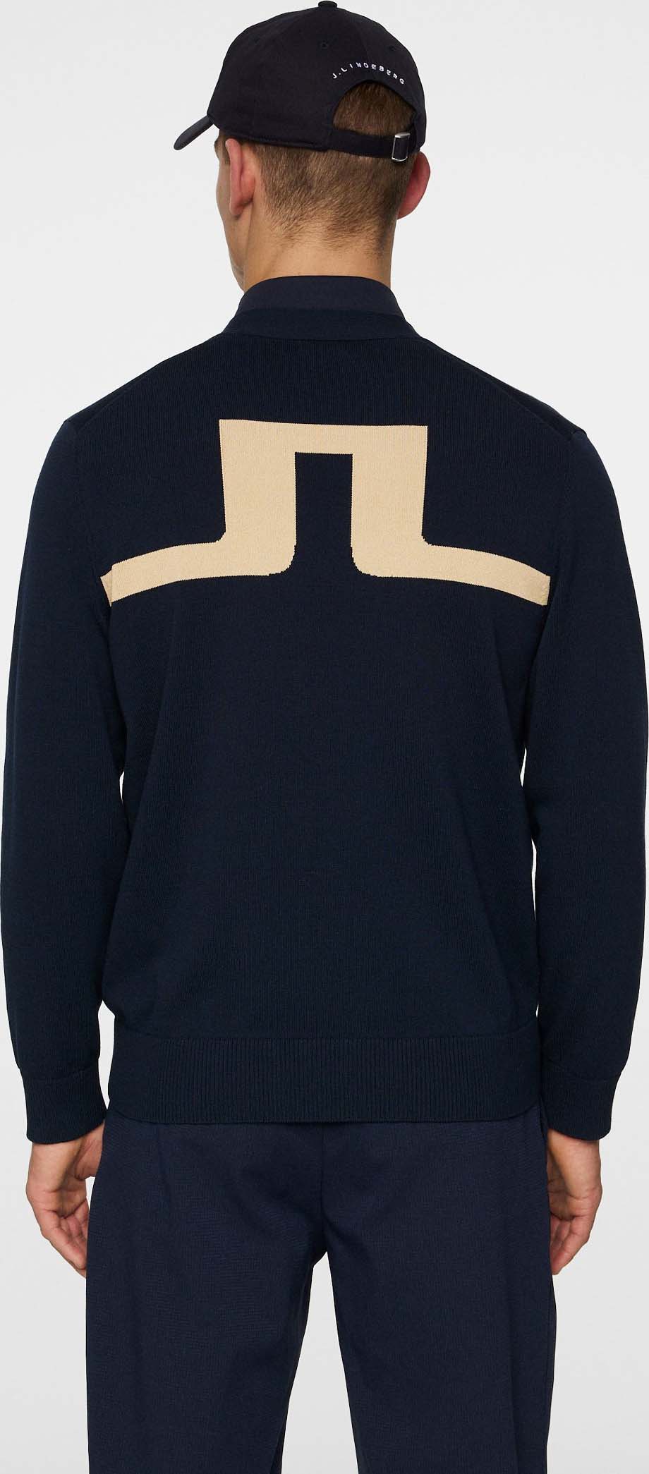 Jarred Knitted Cardigan Herre JL Navy