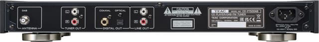 Teac CD-P750DAB CD-afspiller og FM/DAB+ tuner (sort)