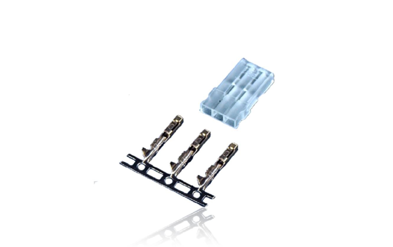 Buchse JR F, für Servos 10 StückJR-Servostecker, weiblich