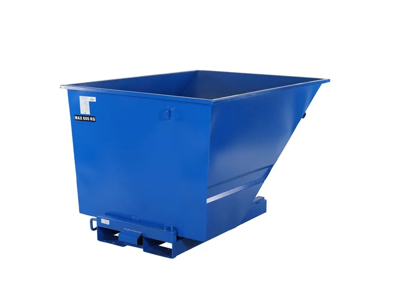 Tipcontainer Light 1100l 600kg Blå