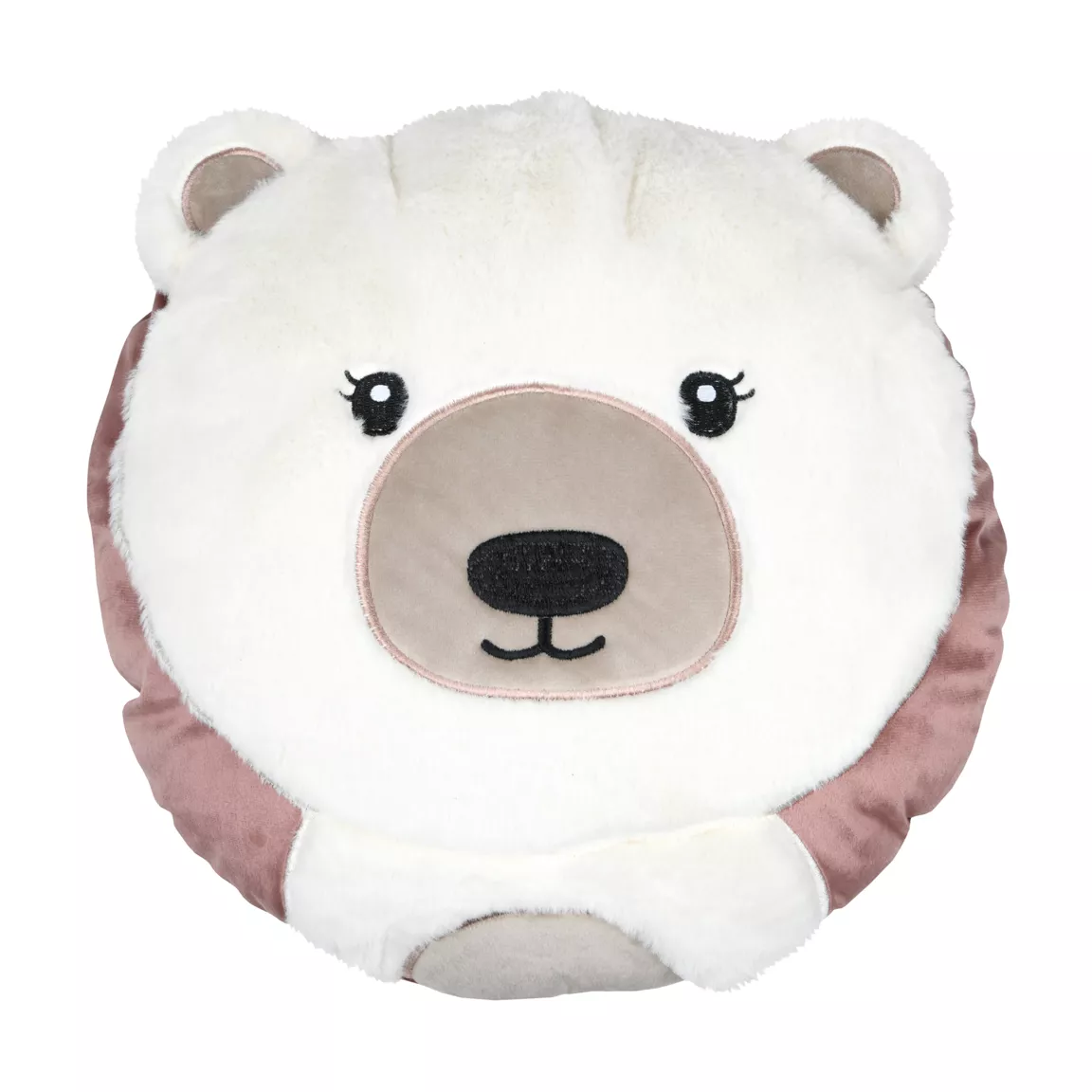 Coussin enfant rond (40 cm) Choubidou Rose