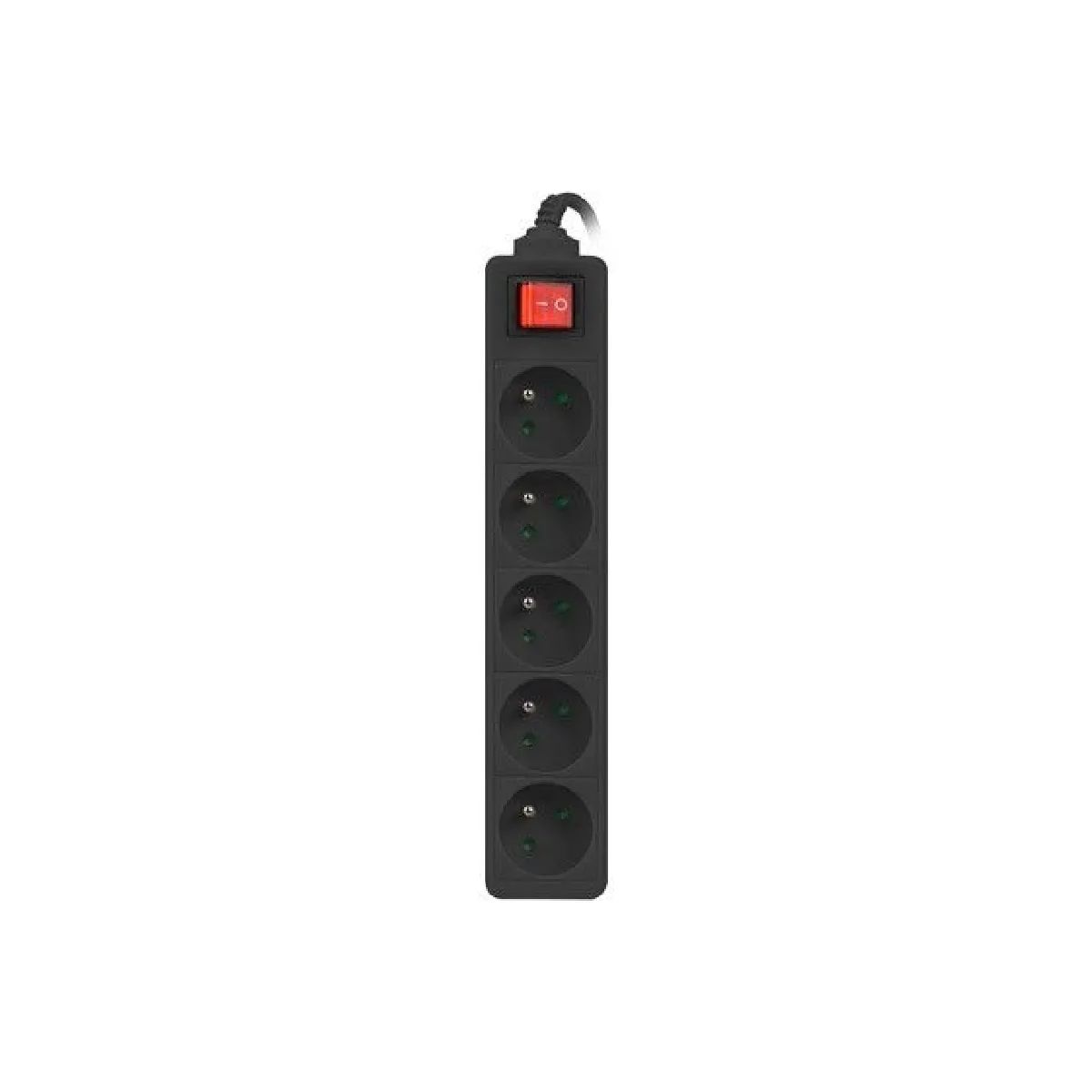 Lanberg Multiprise 5 Prises Type E