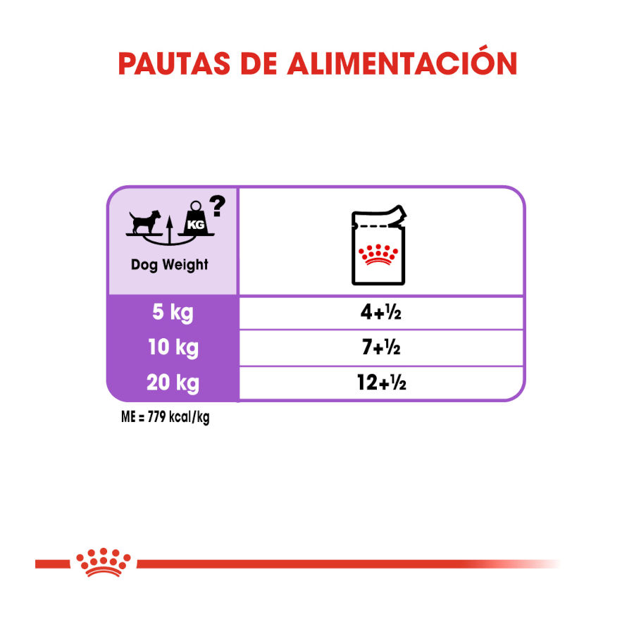 Sachês esterilizados de patê para cães Royal Canin