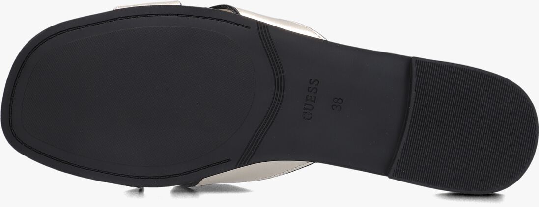 GUESS zilveren guess slippers ciella
